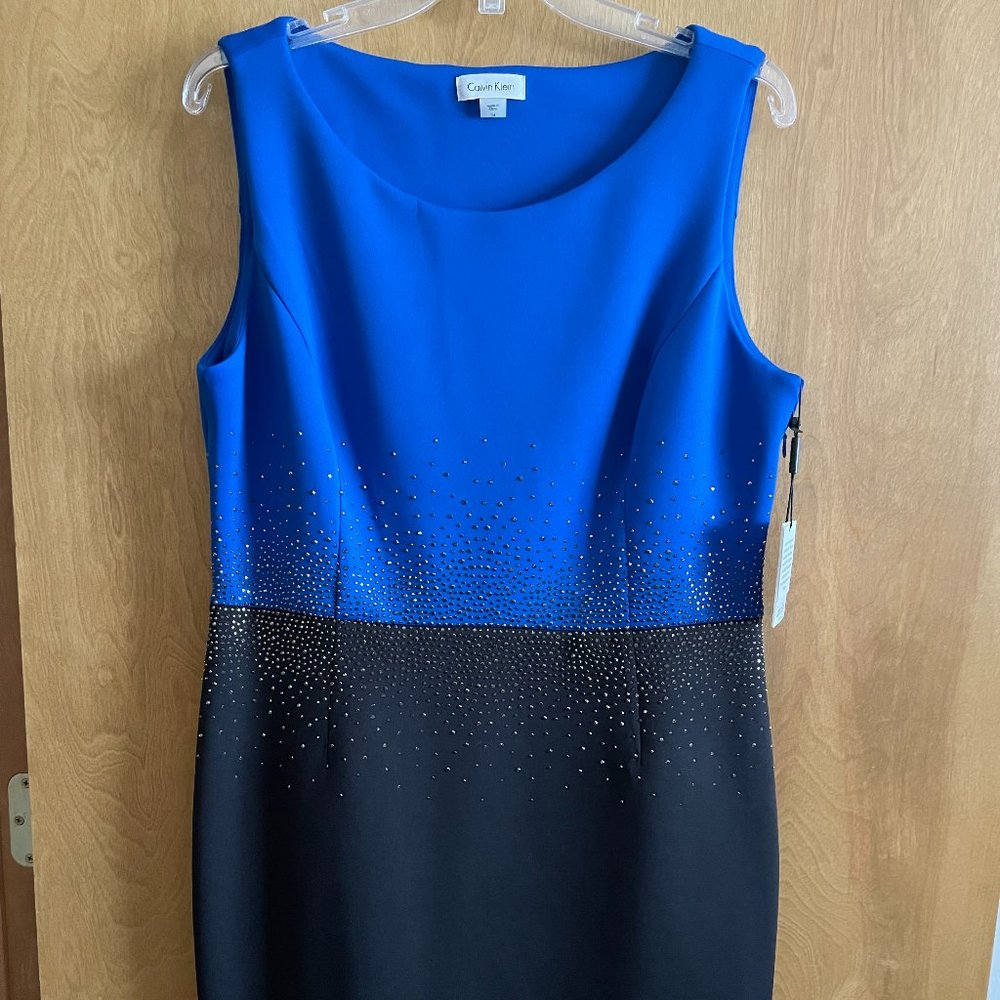 New! Calvin Klein Sheath Dress